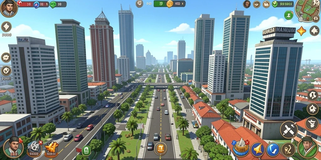 Dukungan multiplayer yang mengasyikkan untuk bersaing.