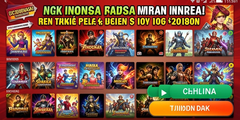 Karakter dengan kemampuan unik menambah variasi permainan.
