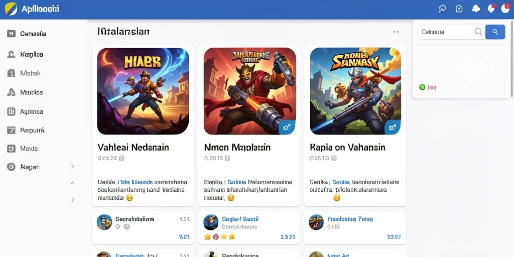 Tangkapan layar menunjukkan grafis fantastis dalam lingkungan permainan.