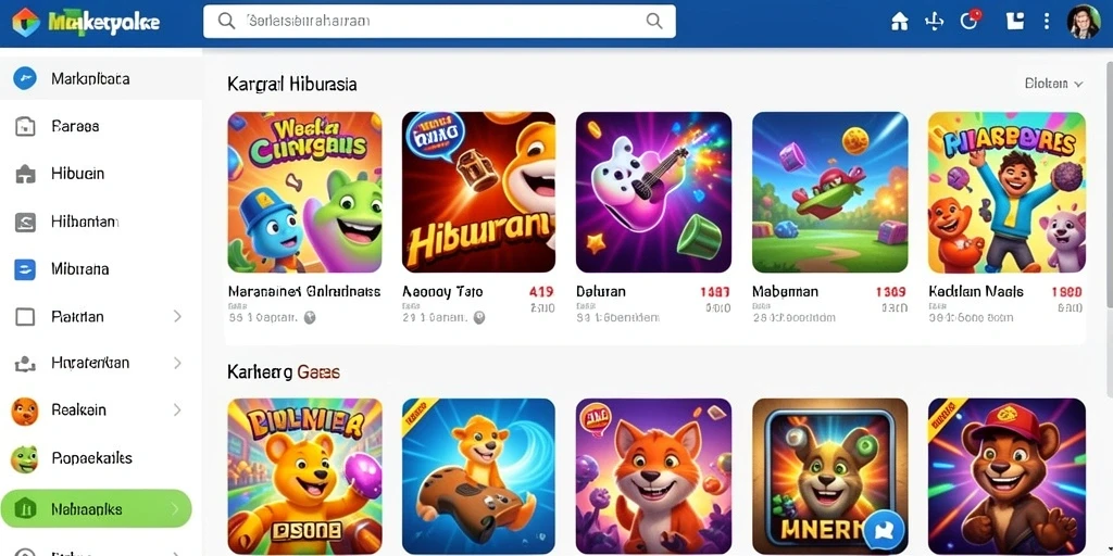 Screenshoot dari salah satu level menantang dalam permainan.