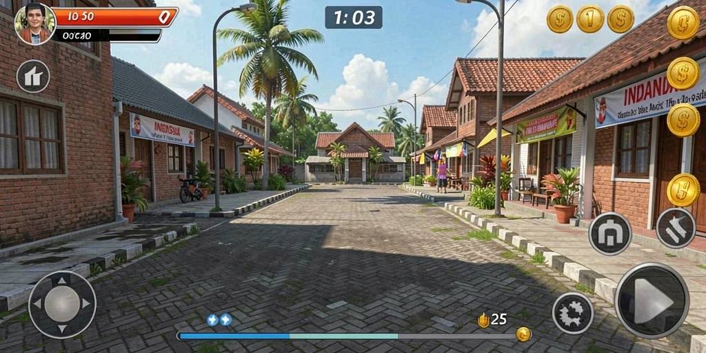 Misi seru dengan berbagai tantangan menarik.