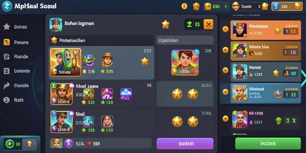 Grafis yang memukau di level permainan.