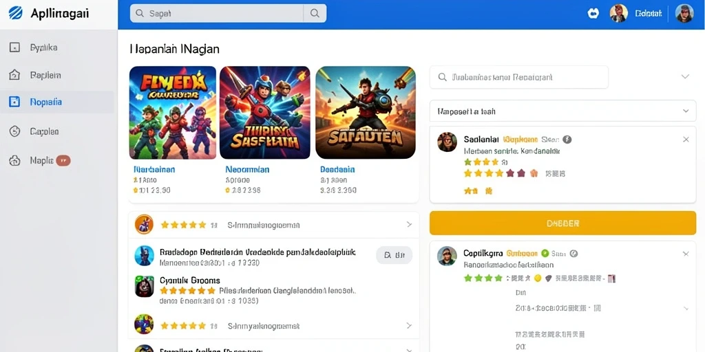 Tampilan gameplay dengan aksi yang seru.